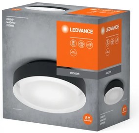 Plafonieră ORBIS MADRID 2xE27/10W/230V negru Ledvance