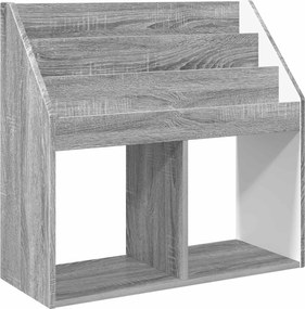 vidaXL Raft pentru copii Gri Sonoma 72,5 x 29,5 x 69 cm Lemn compozit