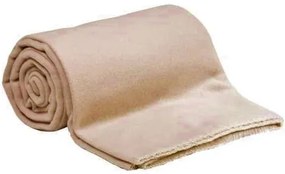 Patura din fleece FALISA bej Dimensiune: 160 x 200 cm