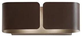 Aplică LED Ideal Lux CLIP 2xG9/3W/230V maro