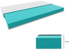 Saltea pentru copii EASYSOFT 10 cm 80x160 cm Protectie saltea: FARA protectie saltea