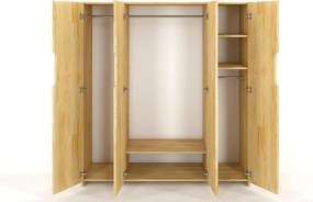 Dulap lemn masiv TerraCraft, 170 × 60 × 180 cm
