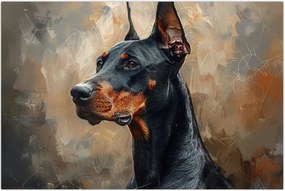 Tablou - Portretul lui Dobrman (90x60 cm)
