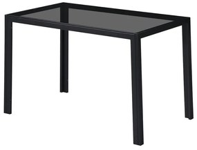 Treva 4+1 set de sufragerie negru-negru