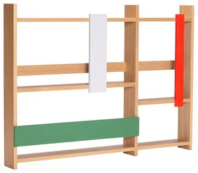 Raft etajat în culoare naturală cu aspect de lemn de stejar 110 cm Arki – Hübsch