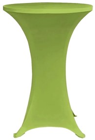 Husa elastica pentru masa, 2 buc., verde, 80 cm 2, Verde, 80 cm