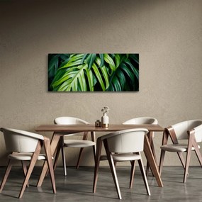 Tablou - Frunze tropicale (120x50 cm)