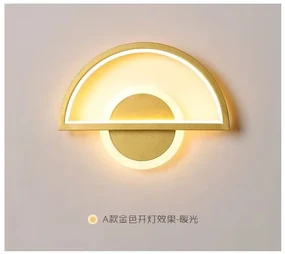 Aplica Led Esn9102F Gold, 34 W