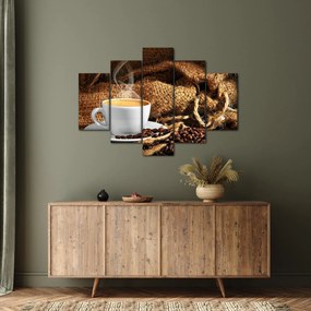 Tablou - O ceașcă de cafea (150x105 cm)