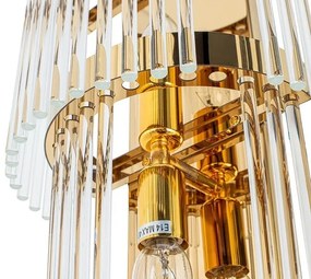 Aplica de perete design decorativ Cascada auriu