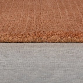 Covor cărămiziu din lână 160x230 cm – Flair Rugs