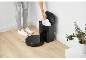 Sencor Aspirator robot 2 în 1 cu mop, 16 W, 2600 mAh, Wi‑Fi, negru, cu telecomandă inclusă