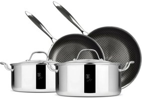 BerlingerHaus Set de vase cu suprafață din titan Eternal, 6 piese