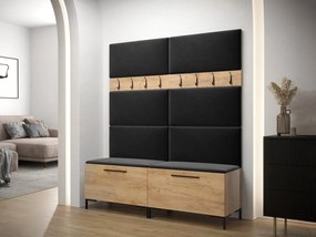 Set mobilier hol Frisala II (stejar craft) (Manila 18). 1060442