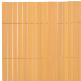 Gard pentru gradina cu 2 fete, galben, 110x300 cm 1, Galben, 110 x 300 cm