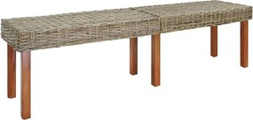 vidaXL bancă natural 160 x 35 x 45 cm Lemn de mango solid