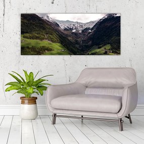 Tablou - Valea la poalele munților (120x50 cm)