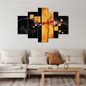 Tablou abstract - Dansatoare (150x105 cm)