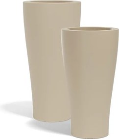 Ghiveci plante design decorativ modern exterior / interior CURVED 45x85cm