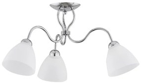 Lustră aplicată ARIEL 3xE27/15W/230V crom