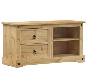 vidaXL Dulap TV „Corona”, 100x40x52 cm, lemn masiv de pin