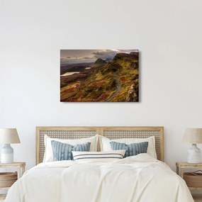 Tablou cu munții din Scoția (90x60 cm)