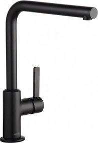 Baterie bucatarie Kludi L-ine S negru mat monocomanda