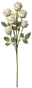 Floare artificiala trandafir alb 8/8/55 cm