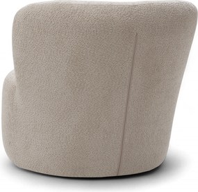 Fotoliu de relaxare Hygga - stofă boucle bej Catch Me 02