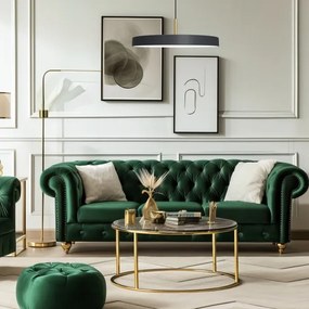 Lustră LED pe cablu DISC LED/38W/230V negru