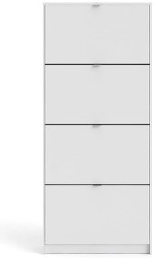 Pantofar alb cu deschidere înclinată Shoes – Tvilum