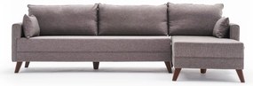 Canapea extensibilă Bellina 1 (maro) (D). 1063015