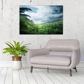 Tablou -Jungla din Seychelles (90x60 cm)
