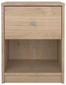 Noptieră cu aspect de lemn de stejar May - Tvilum