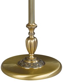 Lampadar clasic design italian din alama, sticla 7002 RA-PN. 7002/2