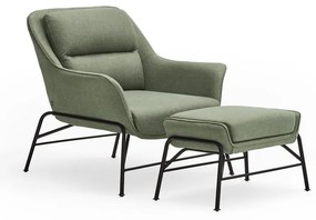 Taburet Teulat Sadira, verde - gri