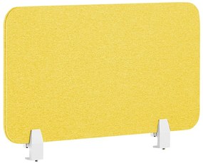 Panou separator birou 72 x 40 cm Walda (galben) . 1076542