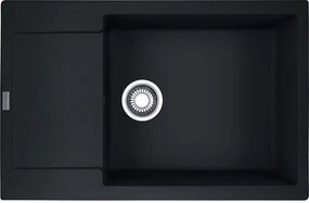 Franke Maris chiuvetă din granit 78x50 cm negru 114.0675.985