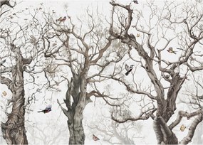 Tablou - Model de pădure, desen (70x50 cm)