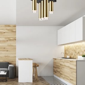 Lustră aplicată DIEGO 5xE27/60W/230V