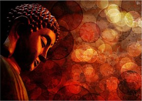 Tablou - Buddha în nuanțe roșii (70x50 cm)