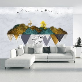 Fototapet - Cerb de aur (147x102 cm)
