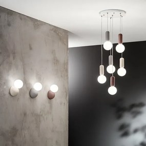 Ondaluce - Aplică de perete ROCK 1xG9/7W/230V alb