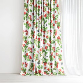 Goldea draperie decorativă valencia - fructe de pădure 140x135 cm