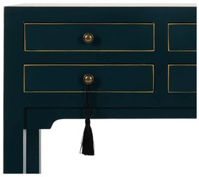 Masă consolă albastră 26x85 cm Diana – Ixia