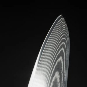 Gudaro - Cuțit de bucătar FENG din oțel Damasc 8", 67 de straturi de oțel, lungime 20 cm