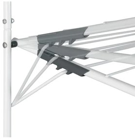 WENKO 63010800 - Uscător de rufe 51x142 cm alb/gri