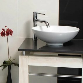 Lavoar pe blat Rak Ceramics Diana rotund 45.5 cm