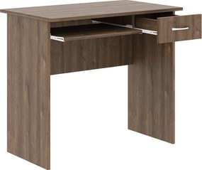 Birou Carp, 1 Sertar, Stejar Bronz, 85 x 50 x 75 cm