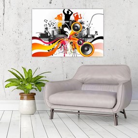 Tablou - Muzica (90x60 cm)